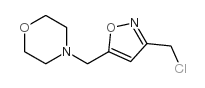 4-[[3-(chloromethyl)-1,2-oxazol-5-yl]methyl]morpholine