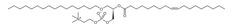 3,5,8-Trioxa-4-phosphahexacos-17-en-1-aminium, 7-[(hexadecyloxy)methyl]-4-hydroxy-N,N,N-trimethyl-9-oxo-, inner salt, 4-oxide, (7R,17Z)