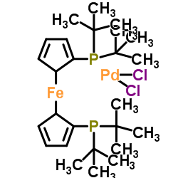 1,1'-Bis (di-t-butylphosphino)ferrocene Palladium Dichloride, Cas:95408-45-0 第1张