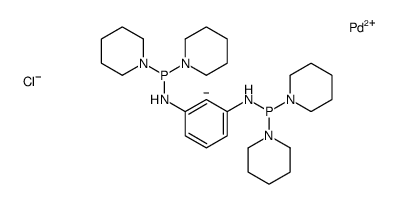 (2,6-Bis((di(piperidin-1-yl)phosphino)amino)phenyl)palladium(II) chloride