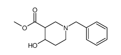 3-Piperidinecarboxylic acid, 4-hydroxy-1-(phenylmethyl)-, methyl ester