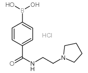 [4-(2-pyrrolidin-1-ylethylcarbamoyl)phenyl]boronic acid,hydrochloride