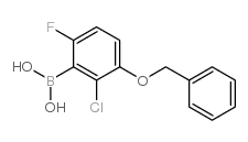 3-Benzyloxy-2-chloro-6-fluorophenylboronic acid