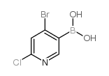 (4-bromo-6-chloropyridin-3-yl)boronic acid