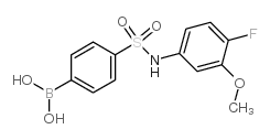 (4-(N-(4-Fluoro-3-methoxyphenyl)sulfamoyl)phenyl)boronic acid