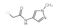 2-chloro-N-(1-methylpyrazol-4-yl)acetamide CAS:957261-64-2 第1张