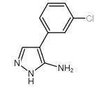 4-(3-chlorophenyl)-1H-pyrazol-5-amine