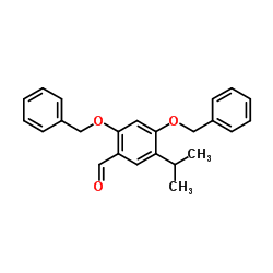 2,4-Bis(benzyloxy)-5-isopropylbenzaldehyde