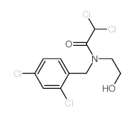 2,2-dichloro-N-[(2,4-dichlorophenyl)methyl]-N-(2-hydroxyethyl)acetamide CAS:97-27-8 第1张