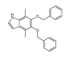 4,7-dimethyl-5,6-bis(phenylmethoxy)-1H-indole