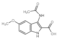 3-acetamido-5-methoxy-1H-indole-2-carboxylate