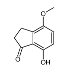 7-hydroxy-4-methoxy-2,3-dihydroinden-1-one CAS:98154-04-2 第1张