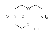 2-[2-(2-chloroethl)sulfonyl]ethoxyethanamine hydrochloride Cas:98231-71-1 第1张