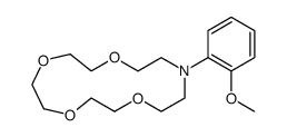 1,4,7,10-Tetraoxa-13-azacyclopentadecane, 13-(2-methoxyphenyl)