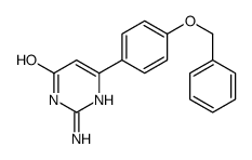 2-amino-6-(4-phenylmethoxyphenyl)-1H-pyrimidin-4-one