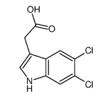 2-(5,6-dichloro-1H-indol-3-yl)acetic acid