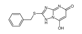 2-benzylsulfanyl-7-hydroxy-1H-[1,2,4]triazolo[1,5-a]pyrimidin-5-one CAS:98968-26-4 第1张