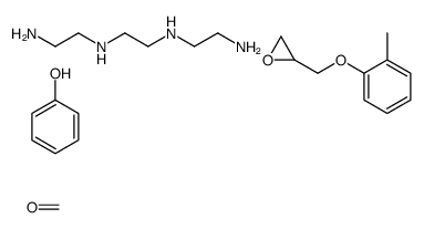 N'-[2-(2-aminoethylamino)ethyl]ethane-1,2-diamine,formaldehyde,2-[(2-methylphenoxy)methyl]oxirane,phenol