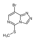 1,2,4-Triazolo[4,3-c]pyrimidine, 8-bromo-5-(methylthio)- CAS:99451-55-5 manufacturer price 第1张