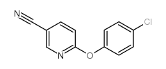 6-(4-chlorophenoxy)pyridine-3-carbonitrile