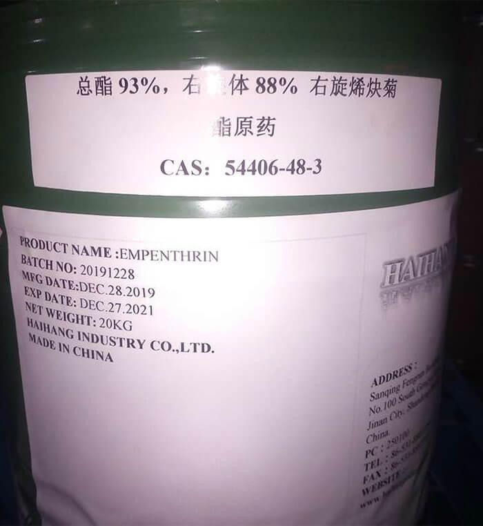 EMPENTHRIN CAS:54406-48-3 manufacturer price 第1张