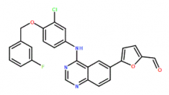 5-[4-[3-chloro-4-[(3-fluorophenyl)methoxy]anilino]quinazolin
