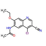 N-(4-Chloro-3-cyano-7-ethoxy-6-quinolinyl)acetamide CAS: 848