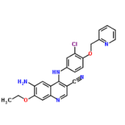 6-amino-4-[3-chloro-4-(pyridin-2-ylmethoxy)anilino]-7-ethoxy