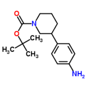 tert-Butyl (S)-3-(4-aminophenyl)piperidine-1-carboxylate CAS