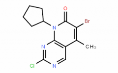6-bromo-2-chloro-8-cyclopentyl-5-methylpyrido[2,3-d]pyrimidi