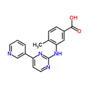 4-methyl-3-[(4-pyridin-3-ylpyrimidin-2-yl)amino]benzoic acid