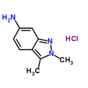 2,3-Dimethyl-2H-indazol-6-amine hydrochloride CAS: 635702-60