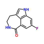 8-fluoro-1,3,4,5-tetrahydro-azepino[5,4,3-cd]indol-6-one CAS