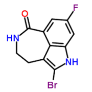 2-bromo-8-fluoro-4,5-dihydro-1H-azepino[5,4,3-cd]indol-6(3H)