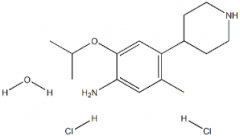 2-Isopropoxy-5-methyl-4-(piperidin-4-yl)aniline dihydrochlor