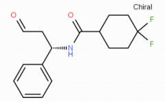 4,4-Difluoro-N-((1S)-3-oxo-1-phenylpropyl)cyclohexanecarboxa