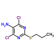 4,6-Dichloro-2-(propylthio)pyrimidin-5-amine  CAS:145783-15-