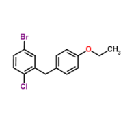 5-bromo-2-chloro-4＂-ethoxydiphenylmethane CAS: 461432-23-5