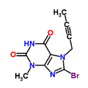 8-Bromo-7-(but-2-yn-1-yl)-3-methyl-1H-purine-2,6(3H,7H)-dion