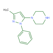 1-(3-Methyl-1-phenyl-1H-pyrazol-5-yl)piperazine CAS: 401566-