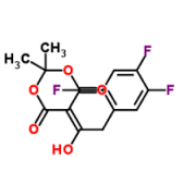5-[1-hydroxy-2-(2,4,5-trifluorophenyl)ethylidene]-2,2-dimeth