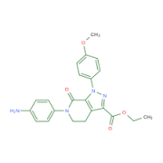 Ethyl 6-(4-aminophenyl)-1-(4-methoxyphenyl)-7-oxo-4,5-dihydr