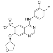 N-(3-chloro-4-fluorophenyl)-6-nitro-7-[(3S)-oxolan-3-yl]oxyq