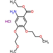 ethyl 2-amino-4,5-bis(2-methoxyethoxy)benzoate,hydrochloride