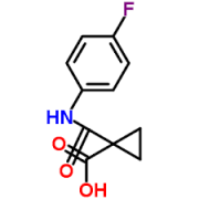 1-((4-Fluorophenyl)carbamoyl)cyclopropanecarboxylic acid CAS