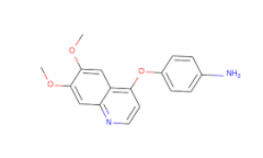 4-(6,7-dimethoxyquinolin-4-yl)oxyaniline CAS: 190728-25-7