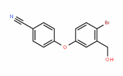 4-(4-bromo-3-(hydroxyMethyl)phenoxy)benzonitrile CAS: 906673