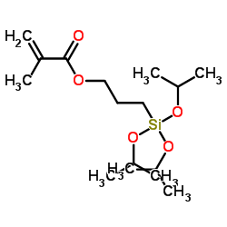 3-tri(propan-2-yloxy)silylpropyl 2-methylprop-2-enoate