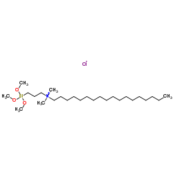 Dimethyloctadecyl[3-(trimethoxysilyl)propyl]ammonium chloride 第1张