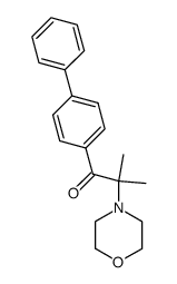 1-(biphenyl-4-yl)-2-methyl-2-morpholinopropan-1-one